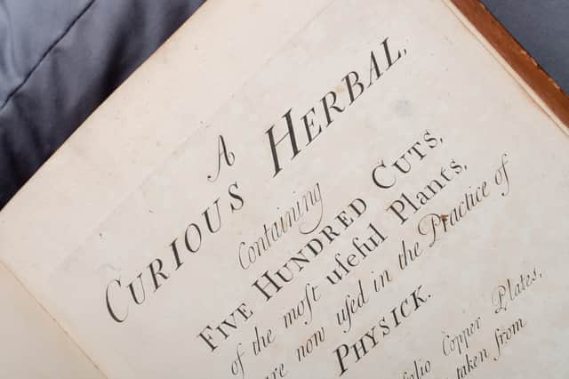 The Thackray Museum of Medicine will display a rare copy of Elizabeth Blackwell’s 1730s masterpiece 'A Curious Herbal' as part of its new summer exhibition