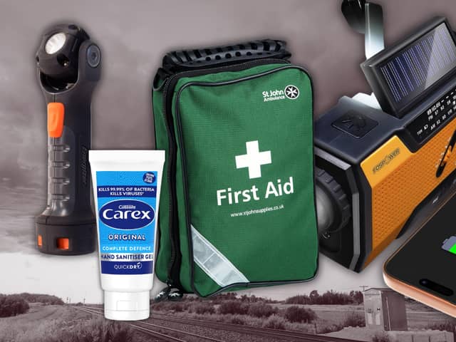 The Government recommends households gradually build an emergency kit with practical essentials such as a torch, first aid kit, emergency radio and portable power bank.