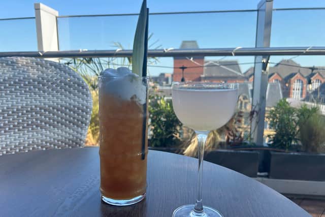 The Coconut Corsair and The Herbalist signature cocktails
