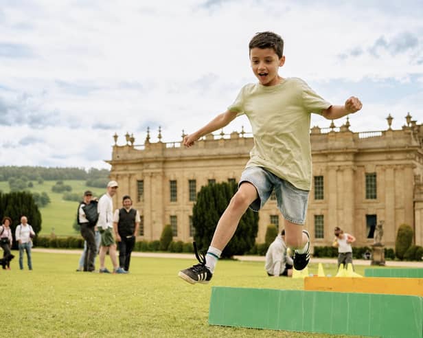 Action-packed family fun takes centre stage with outdoor games and Garden Olympics.