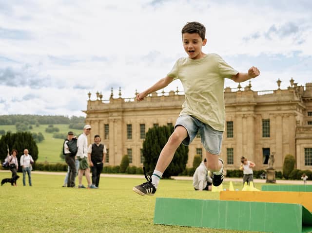 Action-packed family fun takes centre stage with outdoor games and Garden Olympics.