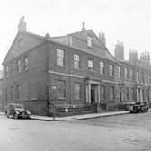 Park Square and Park Square North, numbers 35 to 45,  in December 1937. 