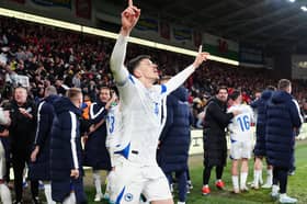 SIGNED: Tarik Muharemovic as a Leeds United player.