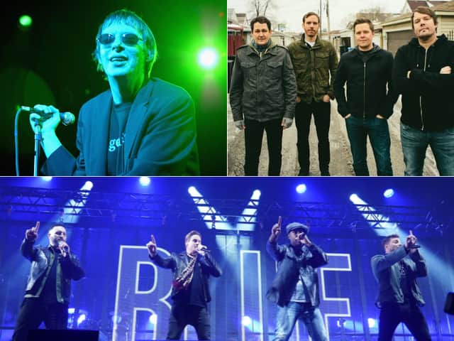 (Clockwise from top left)The Dickies, Braid and Blue are just some of the concerts taking place in the city this weekend.