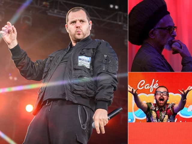 (Clockwise from left) The Street, Don Letts and Judge Jules are just some of the acts set to perform in Leeds this weekend.