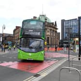 Which areas in Leeds are missing a vital bus service?