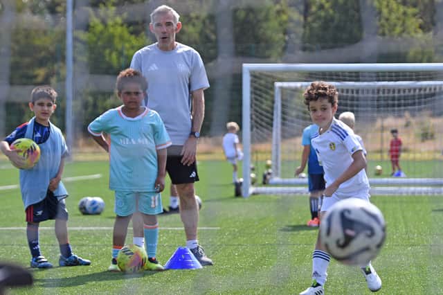 Paul Atkinson, Head Coach, says that kids enjoy themselves most when they are learning new skills