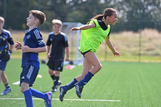 The Summer Soccer School is open to girls and boys aged five to 12
