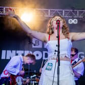 West Yorskhire singer Ellur on the BBC Introducing stage in 2024.