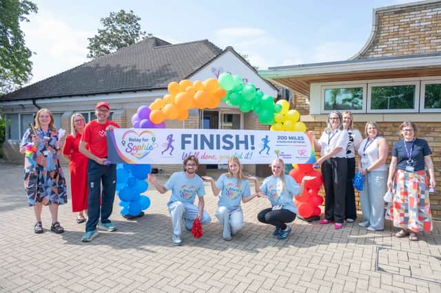 The team raised over £35,000 for local charities.