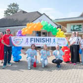 The team raised over £35,000 for local charities.