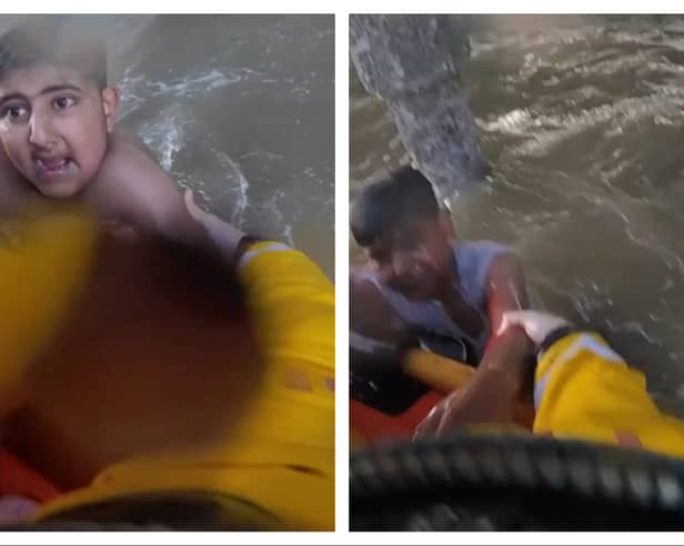 Kizzy's son and nephew were saved by the RNLI