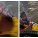 Kizzy's son and nephew were saved by the RNLI