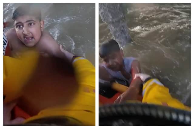 Kizzy's son and nephew were saved by the RNLI