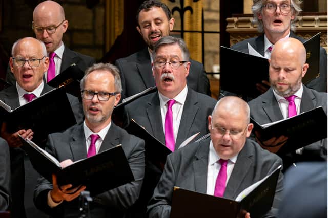 Leeds Male Voice Choir.
