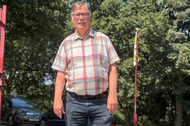 Colin Clark, 64, of Middleton, now performs sell-out shows to audiences of several hundred as a member of the prominent Leeds Male Voice Choir