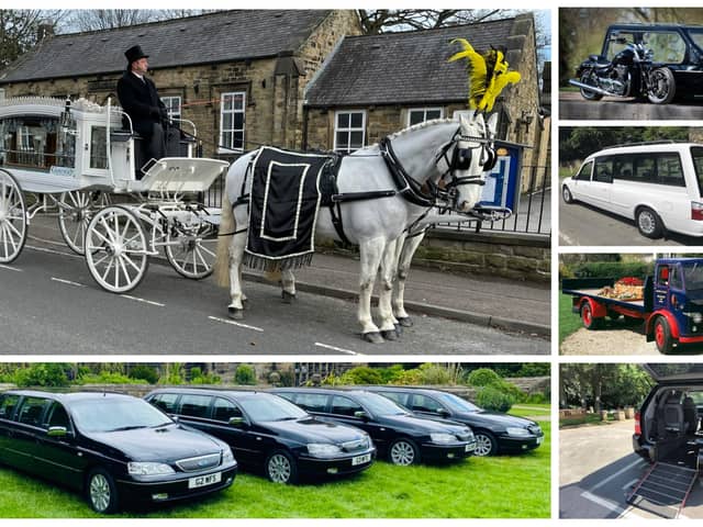 FINAL JOURNEY: Gateway Funeral Services fleet offers a farewell as unique as every life. 