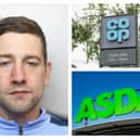 Shilton Flynn has been banned from all Co-ops and Asdas in West Yorkshire.
