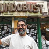 21st July 2026
Pictured Bundobust co-founder Mayur Patel outside the restaurant.
Picture Gerard Binks