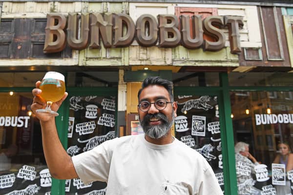 21st July 2026
Pictured Bundobust co-founder Mayur Patel outside the restaurant.
Picture Gerard Binks