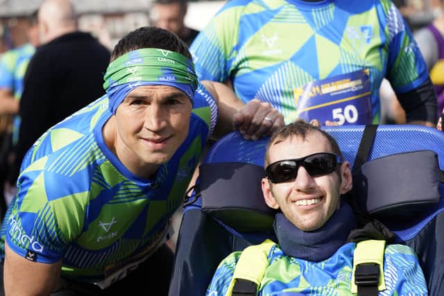 Sir Kevin and Rob Burrow campaigned to raise millions of pounds and raise awareness of MND