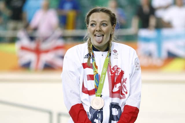 BRONZE: For Katy Marchant at the Rio 2016 Olympics.