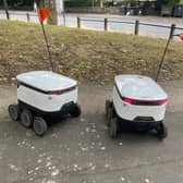 The six wheeled delivery robots have been taking north Leeds by storm.