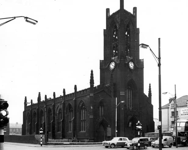 Christ Church on Meadow Lane pictured in July 1965.
