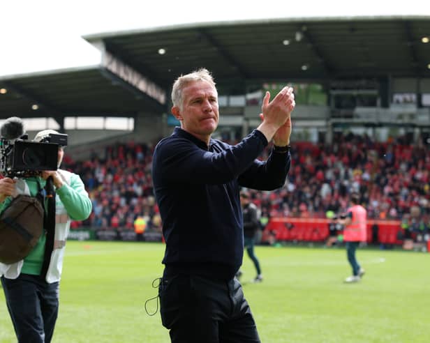 PRAISE: For Leeds United from Wrexham boss Phil Parkinson.