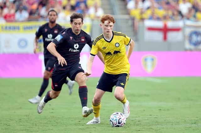 PROMISE: From young Leeds United midfielder Callum Mills.
