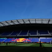 NEXT STAGE: The Sports Illustrated Stadium in New Jersey where Leeds United will face Sunderland.