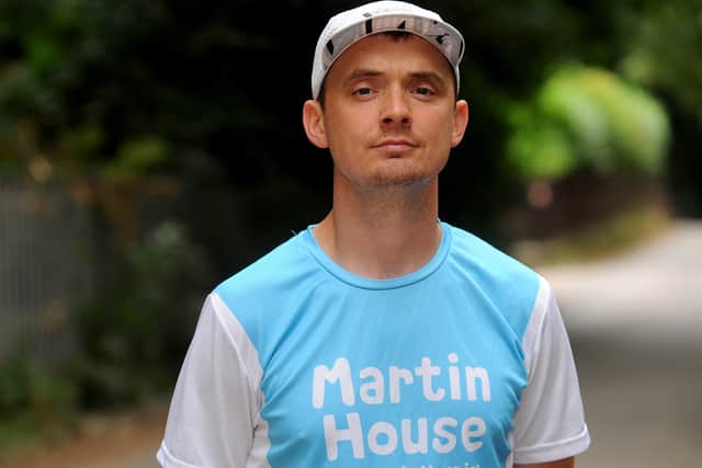 33-year-old Ryan Morris will take on the Altra 13 Valleys Ultra for Martin House