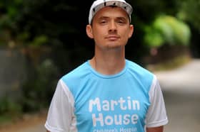 33-year-old Ryan Morris will take on the Altra 13 Valleys Ultra for Martin House