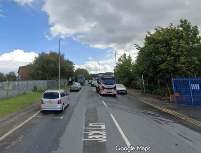 Emergency services have rushed to Jack Lane, Holbeck