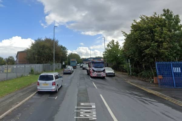 Emergency services have rushed to Jack Lane, Holbeck