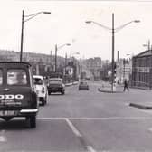The Stanningley Road-Swinnow Lane junction in March 1971.