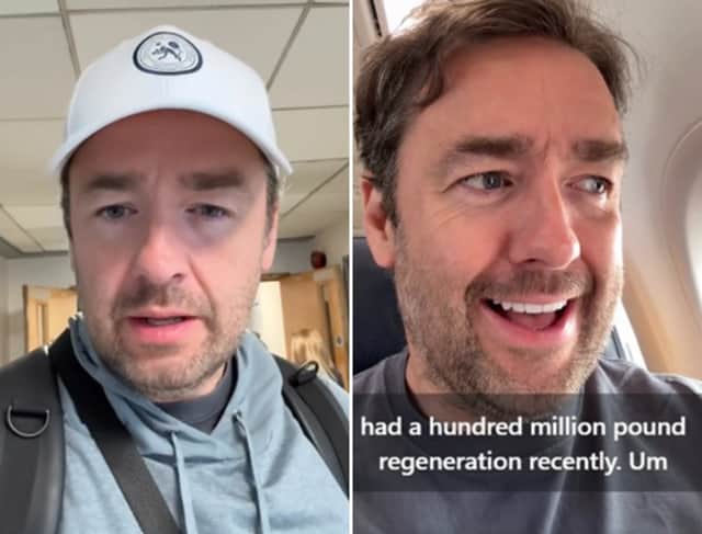 Jason Manford has joked that LBA 'needs a paint job'