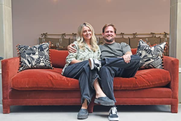 8th July 2026
Opening of Moods, First Wjte Cloth Hall, Leeds
Pictured  co owners Haley and Will Moody
Picture Gerard Binks