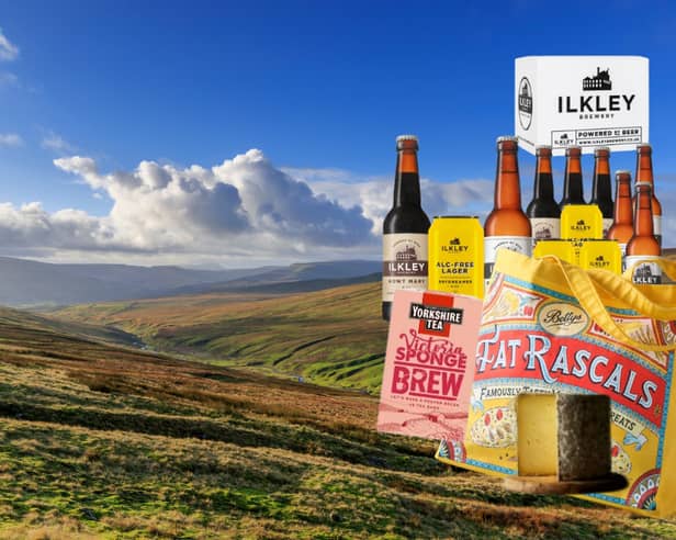 The ultimate Yorkshire Day food and drink hamper featuring God’s Own County’s finest artisan producers