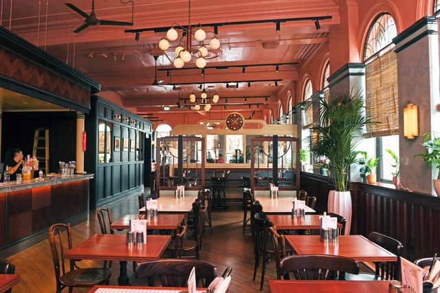 Our reviewer was impressed with the decor and atmosphere