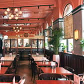 Interior of Dishoom Leeds