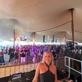 Rothwell DJ and University of Leeds student Amy Morris (AAMEE), who was named national winner of the Thatchers Juicy Sounds competition.