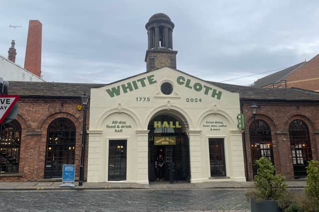 Our reviewer tried White Cloth Hall, the all-day food and drink hall near the Corn Exchange