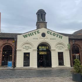 Our reviewer tried White Cloth Hall, the all-day food and drink hall near the Corn Exchange