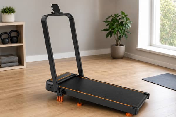 The Rayspace folding treadmill costs £79.99 when Amazon’s £20 voucher is applied
