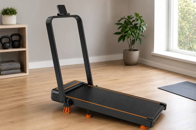 The Rayspace folding treadmill costs £79.99 when Amazon’s £20 voucher is applied