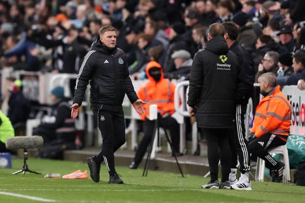 SHOCK EXIT: Of Eddie Howe of Leeds United rivals Newcastle United.