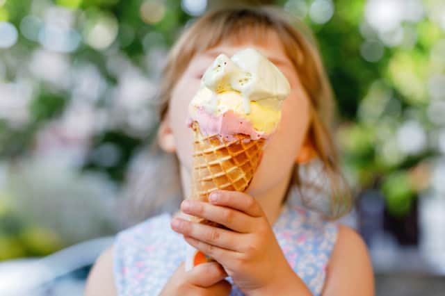 A new survey found that parents will fork out almost £50 per child on ice creams over the summer holidays