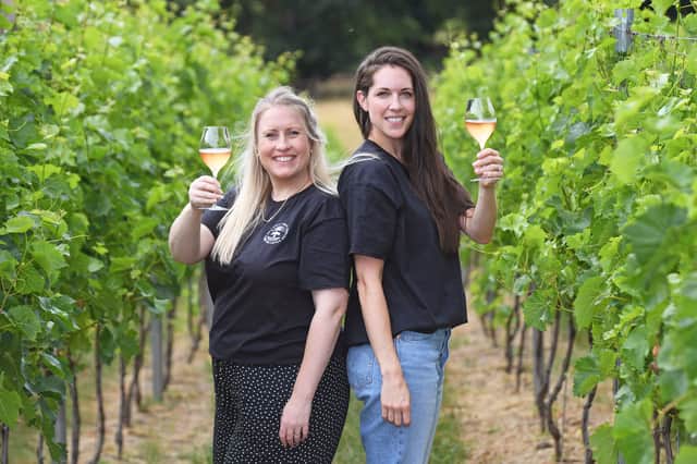 Laura and Sophie are the founders of Knotfield Vines, one of Leeds' only vineyards