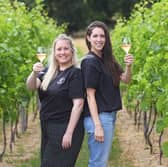 Laura and Sophie are the founders of Knotfield Vines, one of Leeds' only vineyards